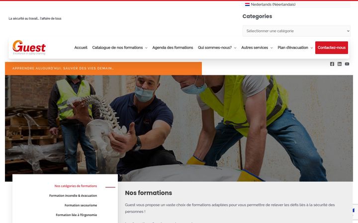 Screenshot of guest-safety.com
