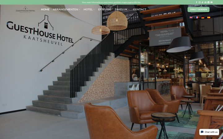 Screenshot of guesthousehotel.nl