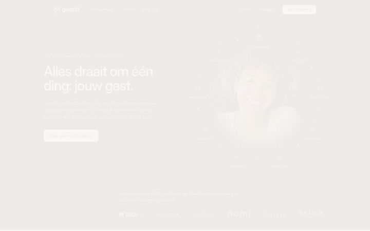 Screenshot of guestit.nl