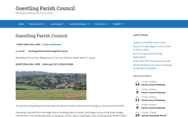 Screenshot of guestling-pc.gov.uk