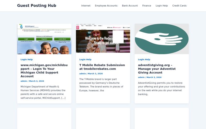 Screenshot of guestposting.biz
