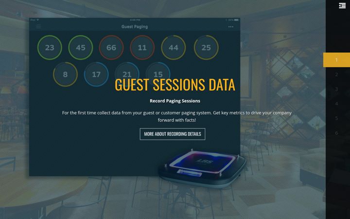 Screenshot of guestsessions.com
