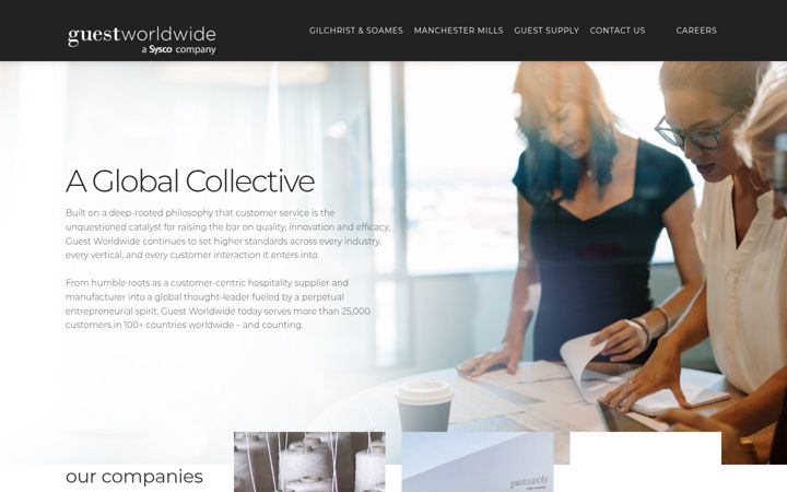 Screenshot of guestworldwide.com