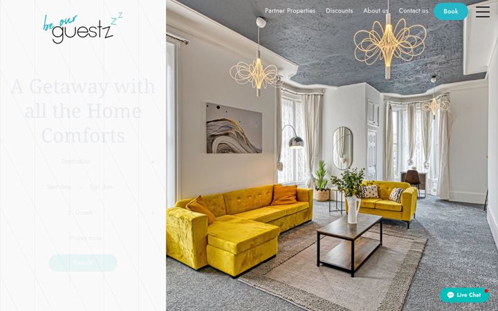 Zrzut ekranu guestz.co.uk
