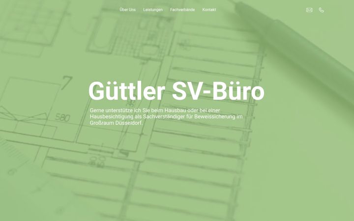 Screenshot of guettler-sv.de