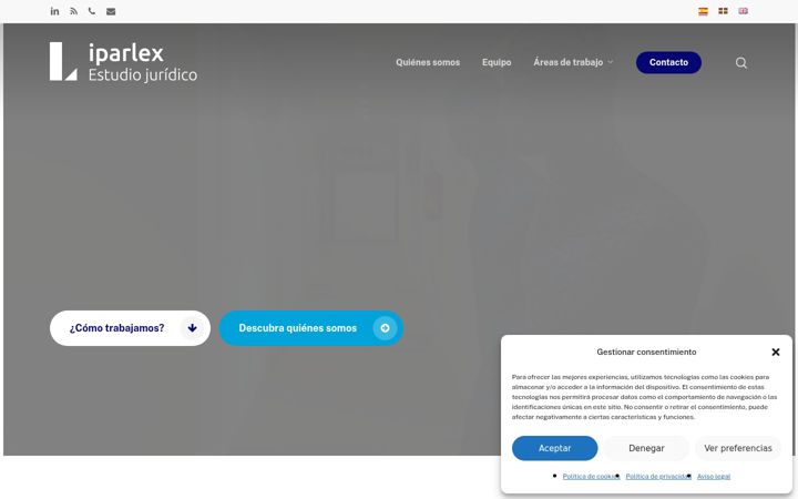 Screenshot of guevaraymedrano.es