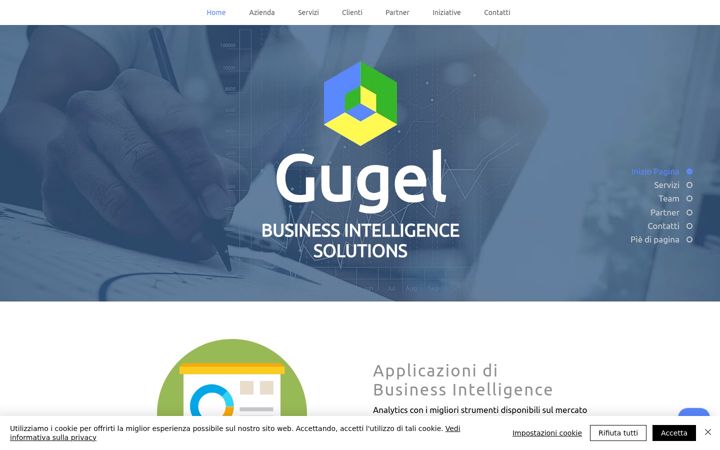 Screenshot of gugelbisolutions.it