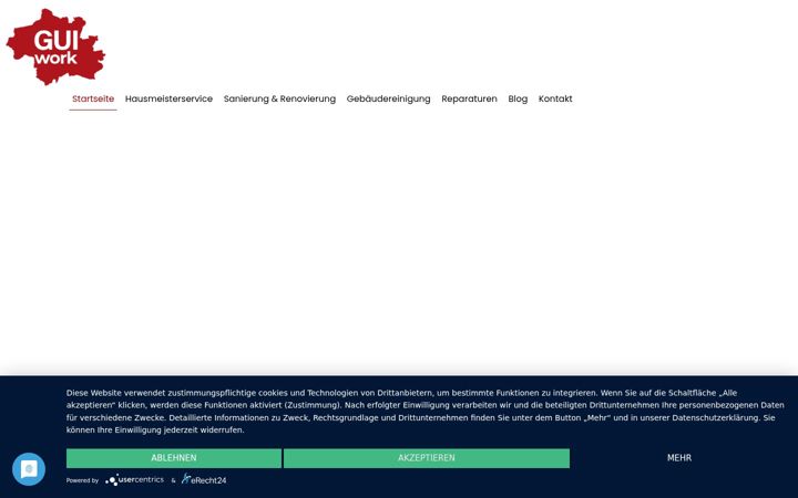 Screenshot of gui-work.de