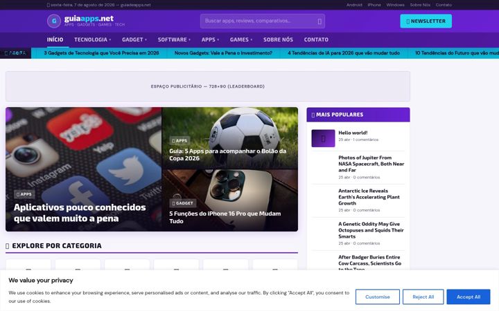 Screenshot of guiadeapps.net
