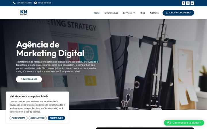 Screenshot of guiadeescolhas.com.br