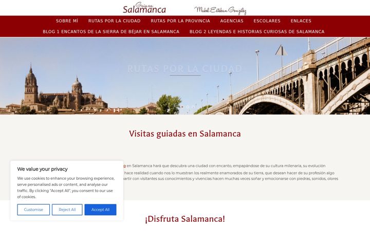Screenshot of guiaensalamanca.es