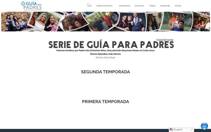 Screenshot of guiaparapadres.tv
