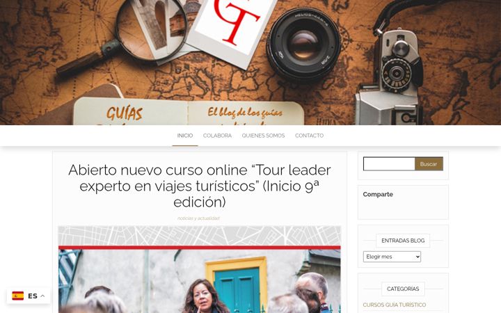 Screenshot di guias-turisticos.com