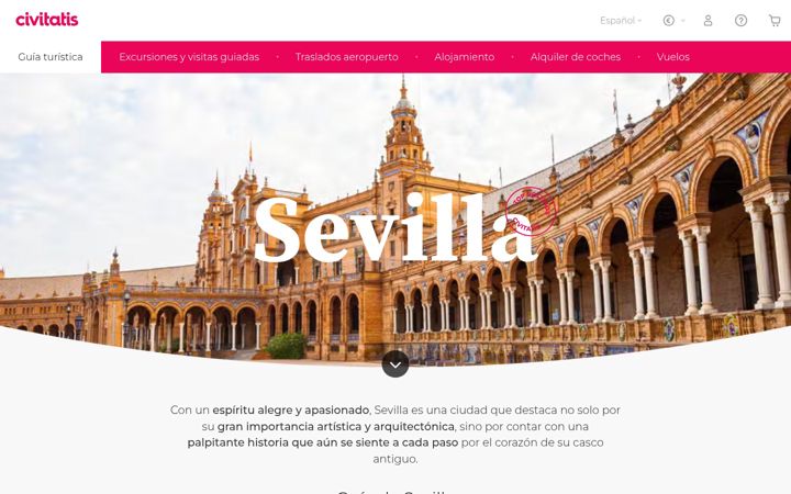 Screenshot di guiasevilla.com