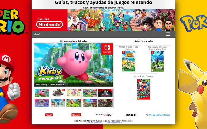 Screenshot di guiasnintendo.com