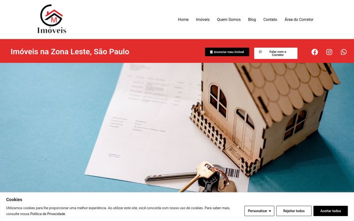Screenshot of guidaimoveis.com.br