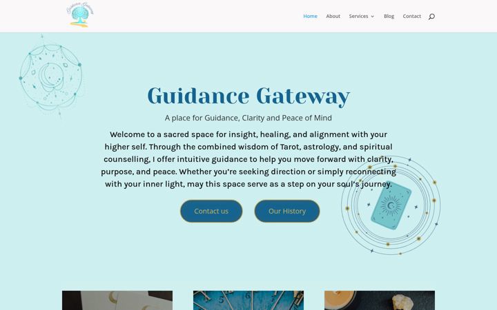 Ekraanipilt saidist guidance-gateway.com