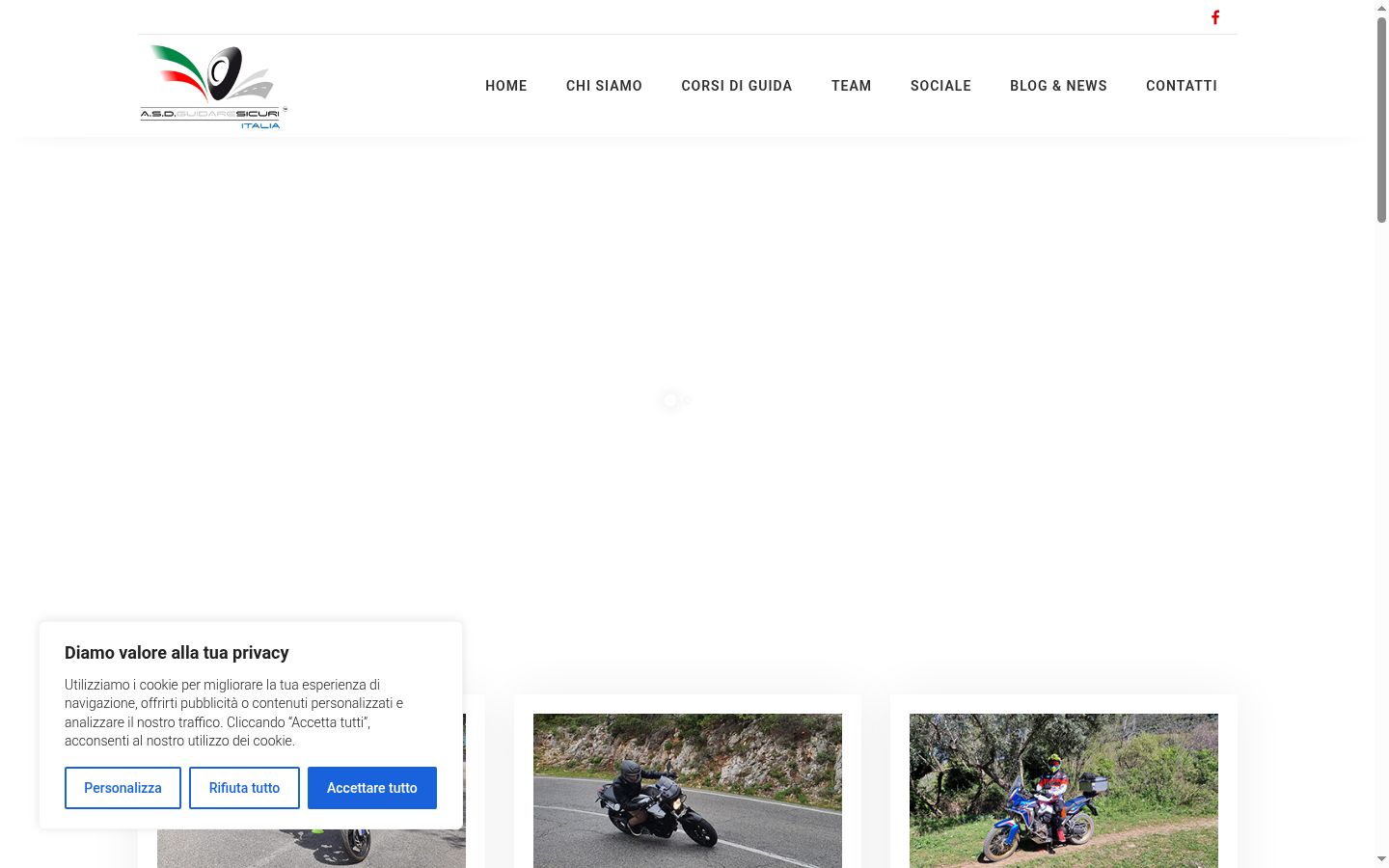 Screenshot tal-banner tal-kunsens muri qabel kwalunkwe interazzjoni