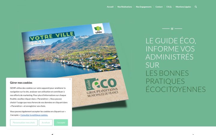 Screenshot of guide-ecocitoyen.fr