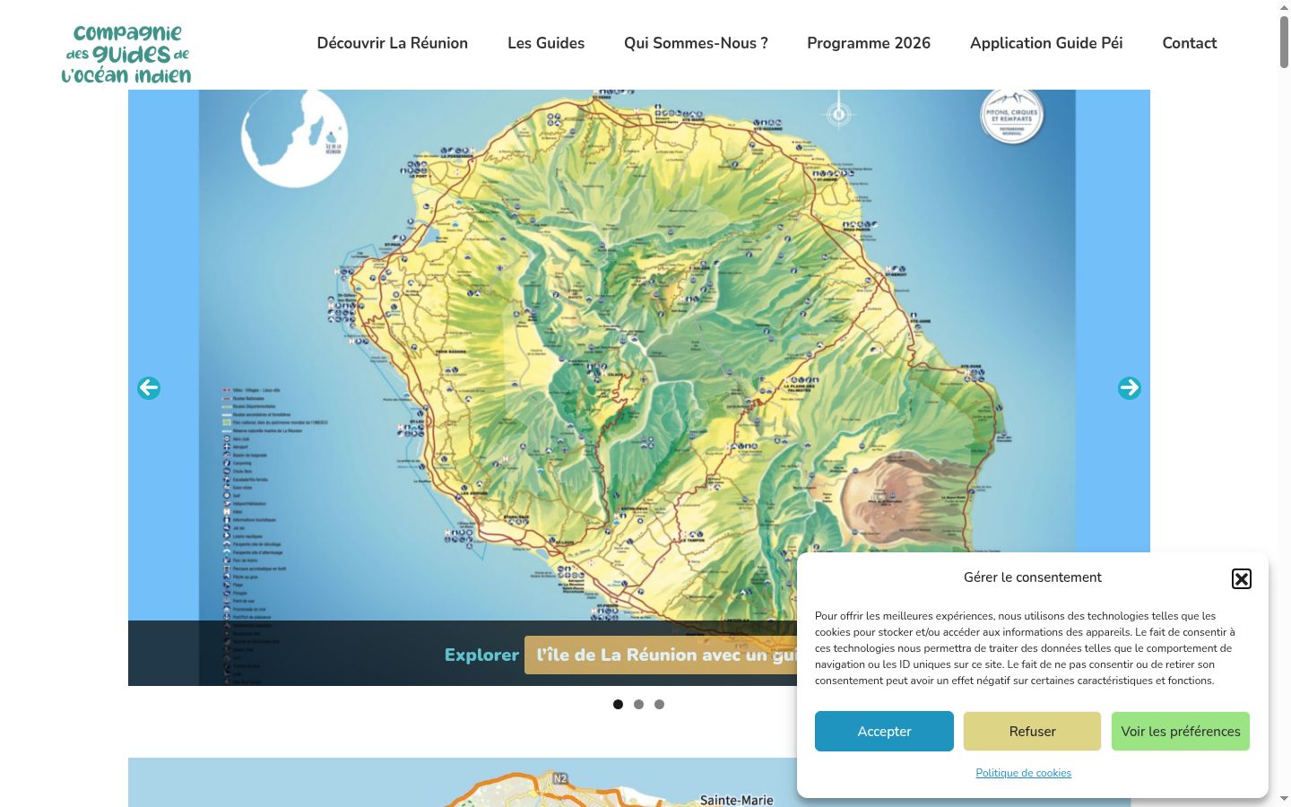 Screenshot tal-banner tal-kunsens muri qabel kwalunkwe interazzjoni