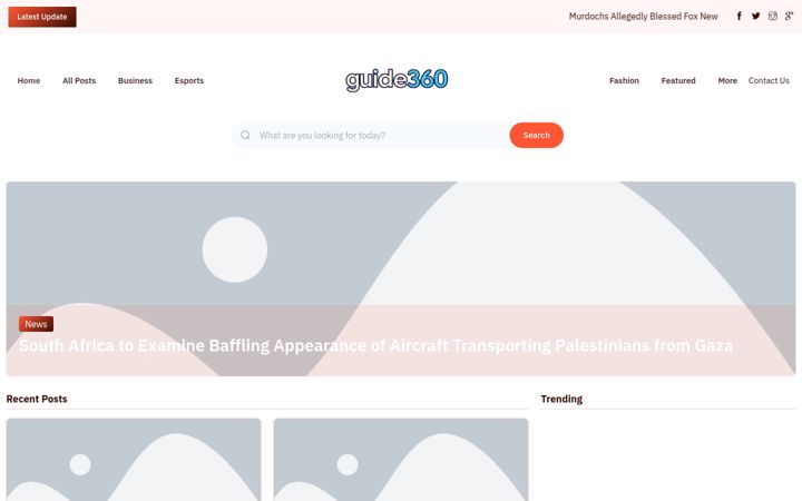 Screenshot of guide360blog.nl