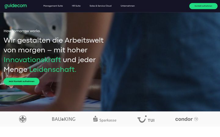 Screenshot of guidecom.de