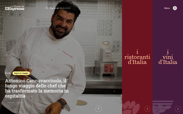 Screenshot of guideespresso.it