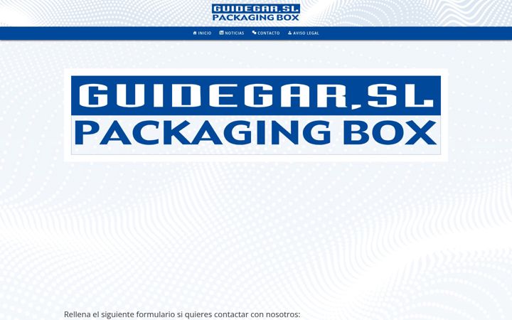 Screenshot of guidegar.es