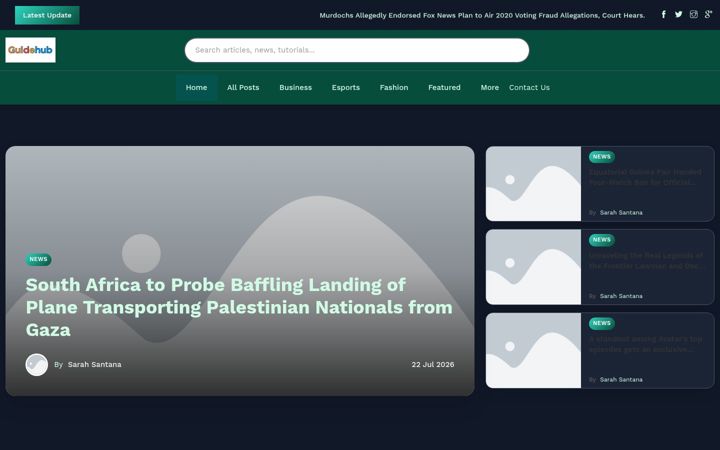 Screenshot of guidehub.nl