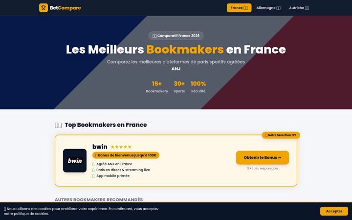 Screenshot of guidemeilleursparis.fr