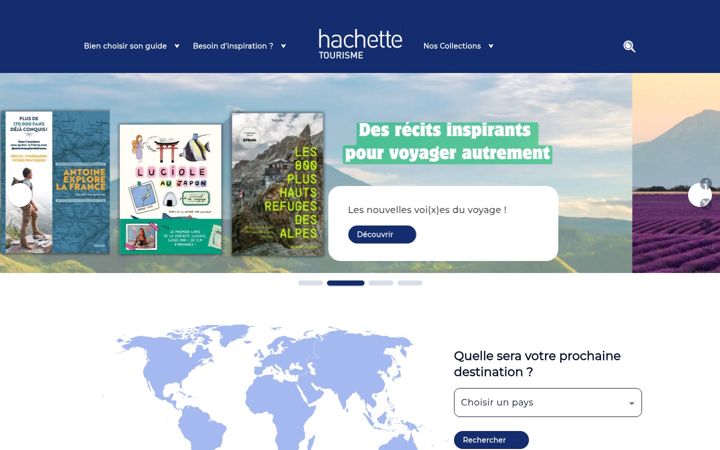 Screenshot of guides-hachette.fr