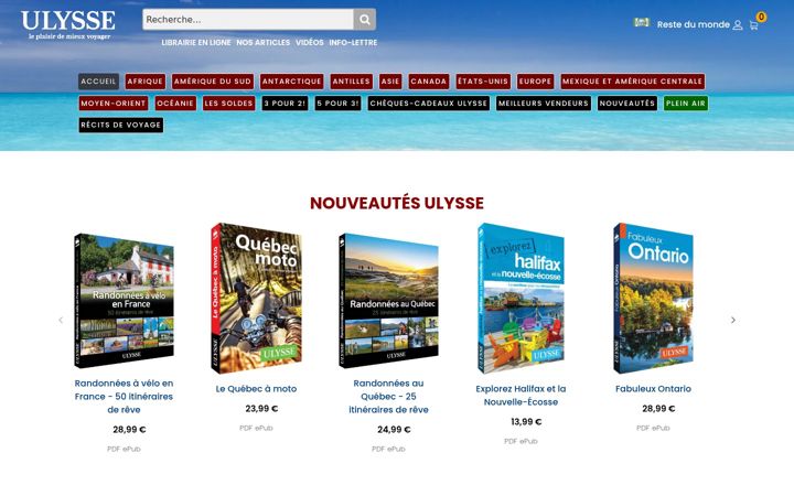 Captura de ecrã de guidesulysse.com