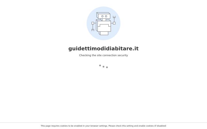 Screenshot of guidettimodidiabitare.it
