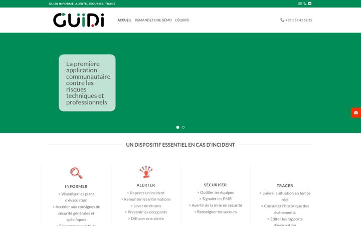 Screenshot of guidi.app