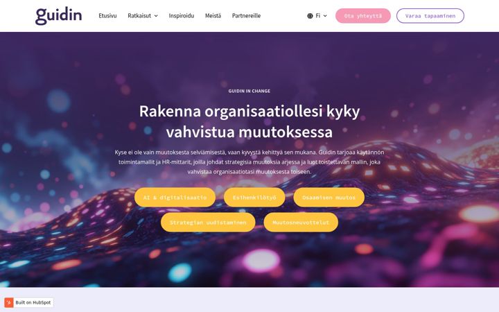 Screenshot of guidin.com