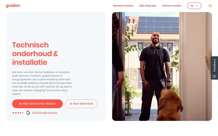 Screenshot of guidion.com