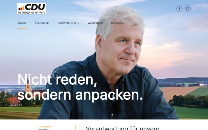 Screenshot of guido-heuer.de