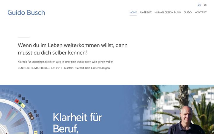 Screenshot of guidobusch.com