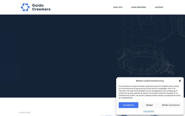 Screenshot of guidocreemers.be