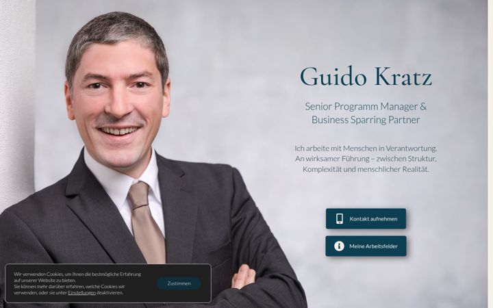 Screenshot of guidokratz.de