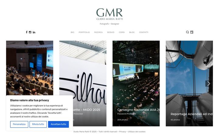 Screenshot of guidomariaratti.com