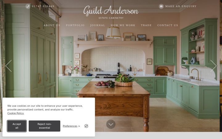 Screenshot of guildandersonfurniture.co.uk