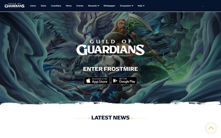 Screenshot of guildofguardians.com