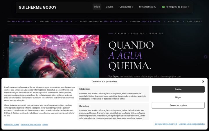 Screenshot του guilhermegodoy.com