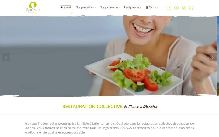 Screenshot του guillaud-traiteur.com