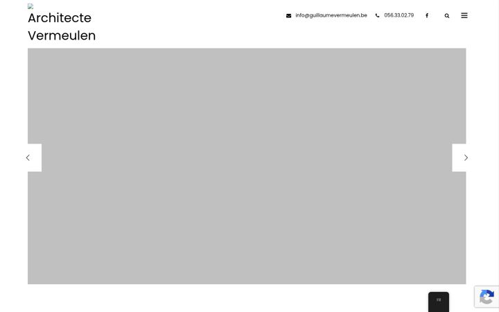 Screenshot of guillaumevermeulen.be