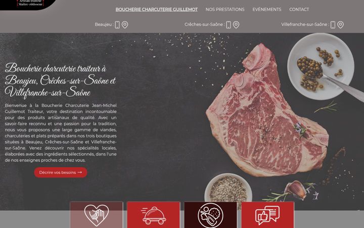 Screenshot of guillemot-boutique.com
