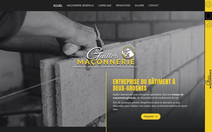 Screenshot of guiller-maconnerie.fr