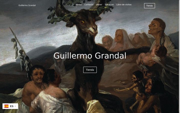Screenshot of guillermograndal.com