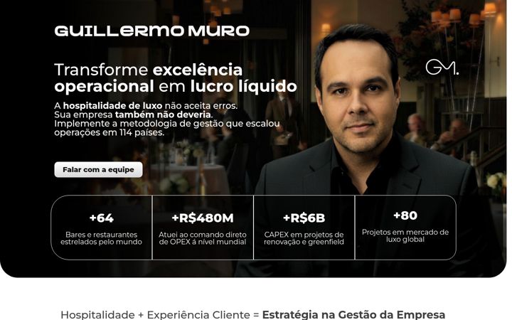 Screenshot of guillermomuro.com